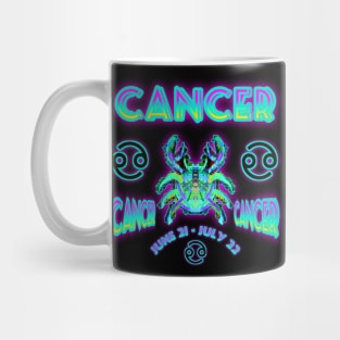 Cancer 9a Black Mug
